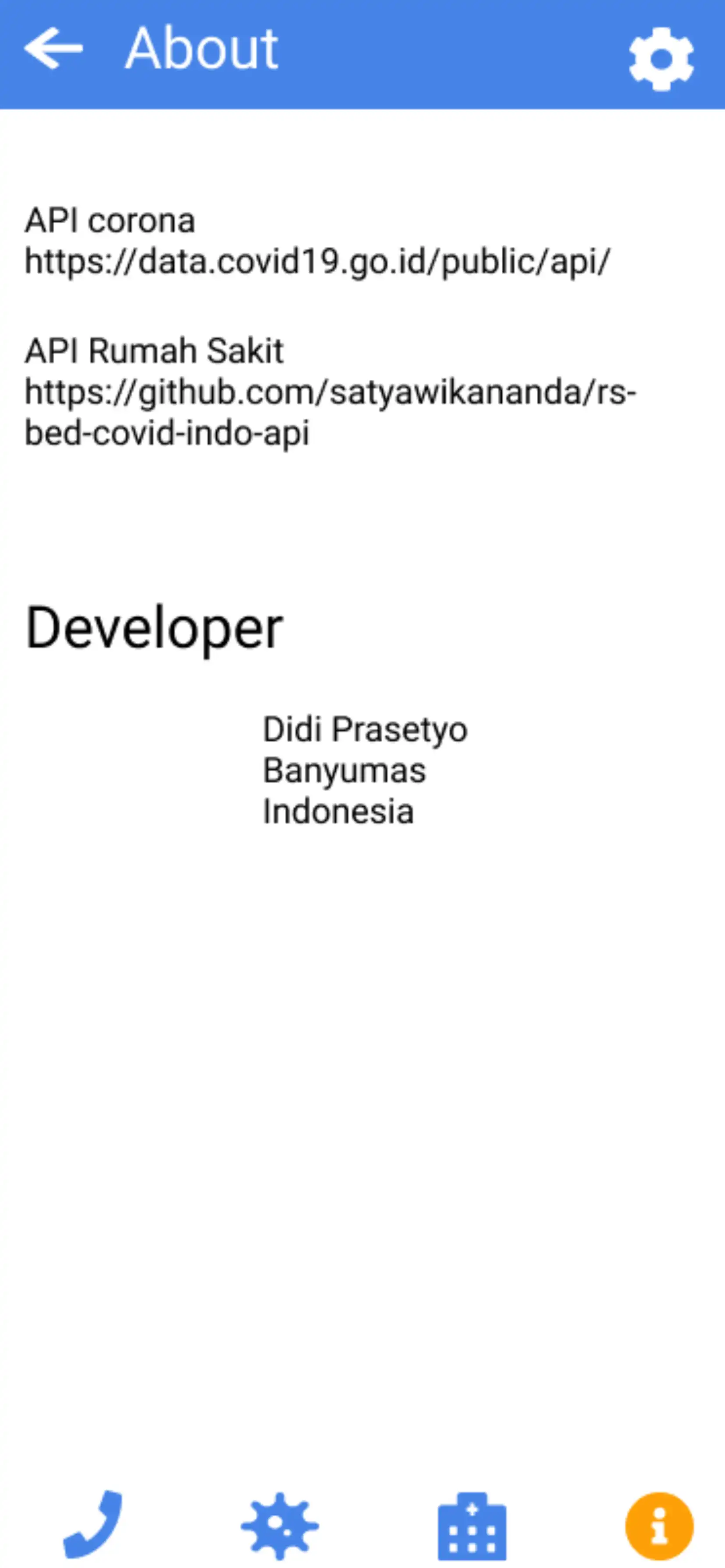 Aplikasi Pantau (Covid Information App) Gallery Image 7